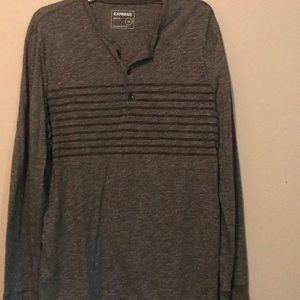 Men’s long sleeve Henley